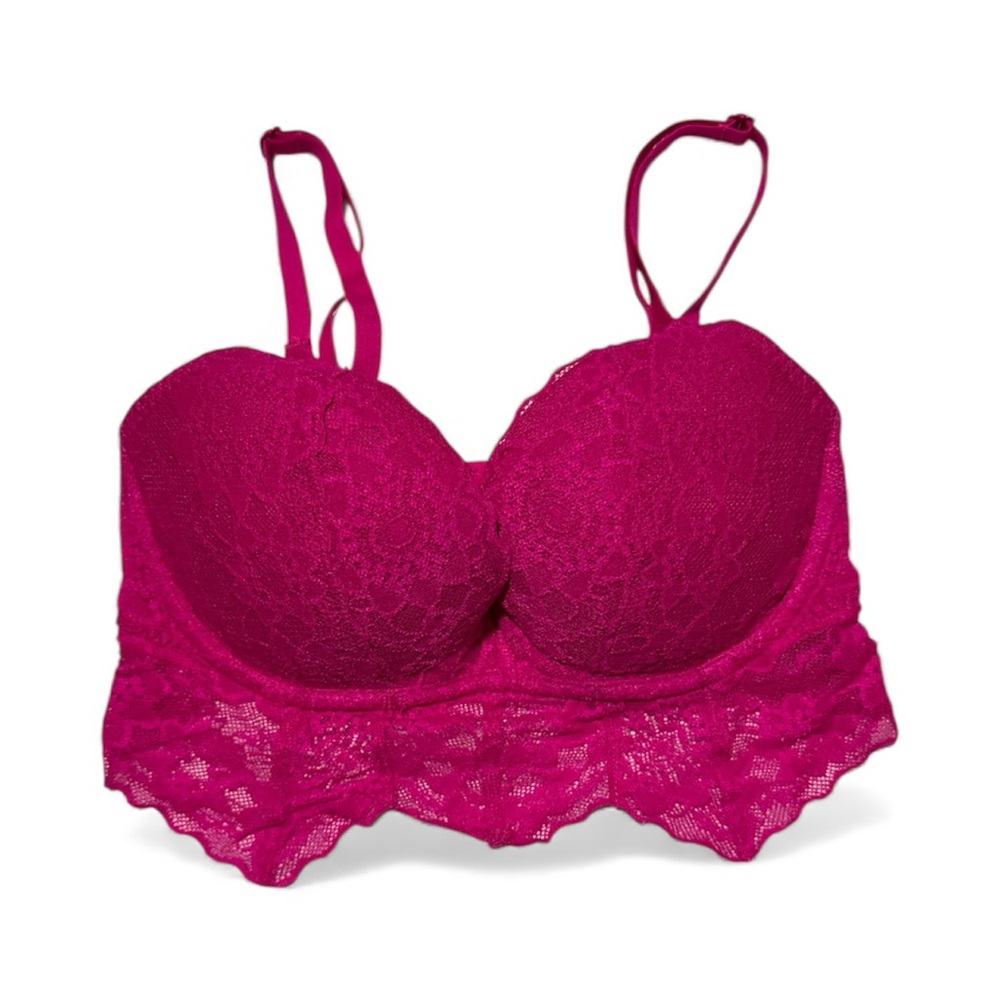 PINK Victoria's Secret Push Up Lace Bralette